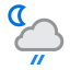 Patchy rain nearby